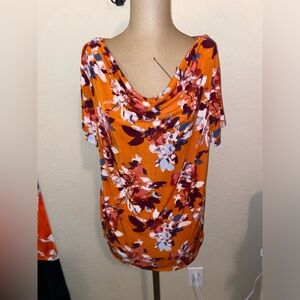 Women’s Jaclyn Smith Floral Blouse Size Large